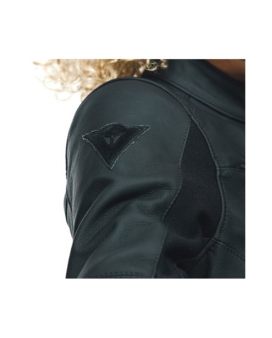 Dainese Femmes Veste en cuir Razon 2 noir
