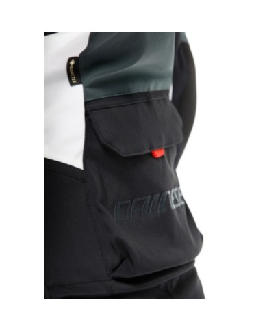 Dainese Giacca Gore-Tex donna Carve Master 3 nero-ebano-rosso