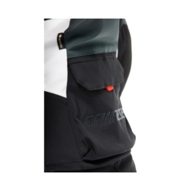 Dainese Giacca Gore-Tex donna Carve Master 3 nero-ebano-rosso