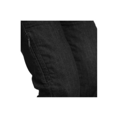 Dainese DENIM SLIM TEX Pantalone da donna nero