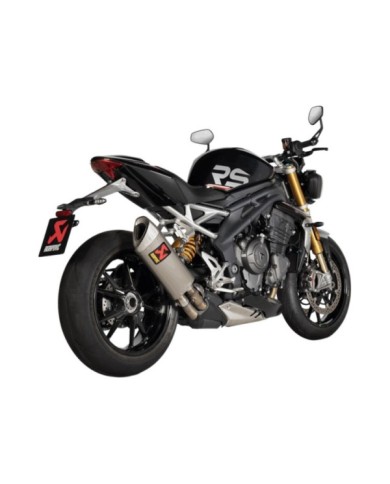 AKRAPOVIC Système d'échappement Slip-On Line (titane)