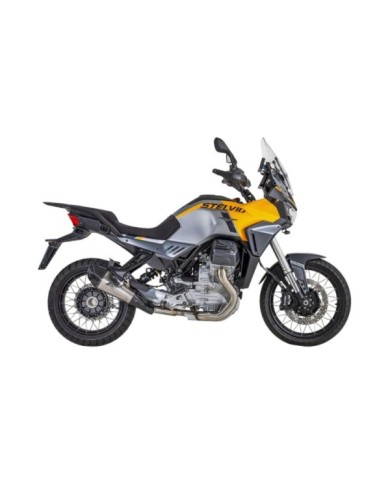 ZARD Slip-On en acier inoxydable homologué E5 avec manchon en tit