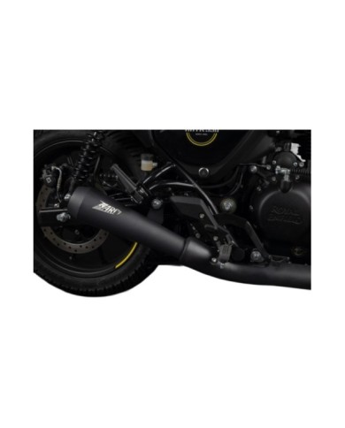 ZARD Slip-On in acciaio inossidabile nero omologato E5