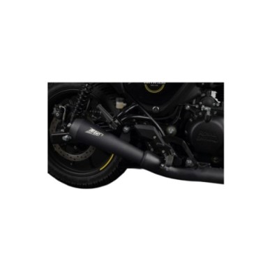 ZARD Slip-On in acciaio inossidabile nero omologato E5