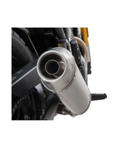 ZARD Embout arrière en acier inoxydable homologué E5