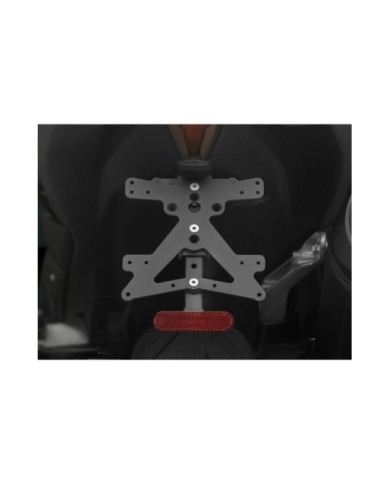 Rizoma Support de plaque d´immatriculation, noir