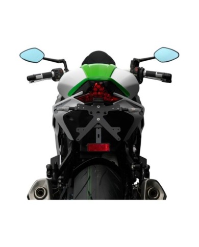 Rizoma Supporto per targa, nero