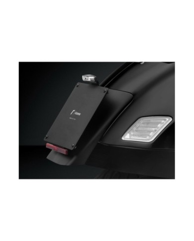 Rizoma Support de plaque d´immatriculation, noir