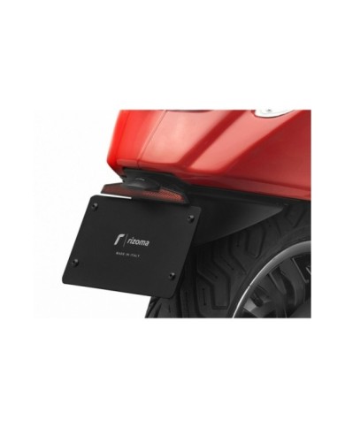 Rizoma Support de plaque d´immatriculation, noir