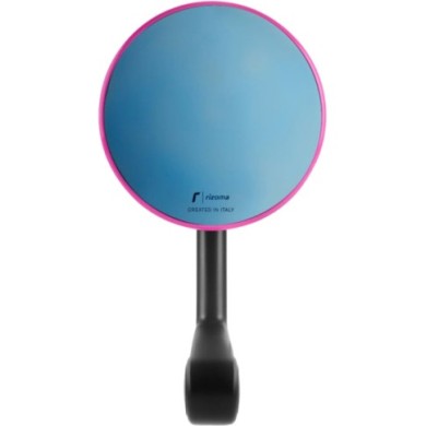 Rizoma Specchietto retrovisore E-pop Magenta, montaggio terminale