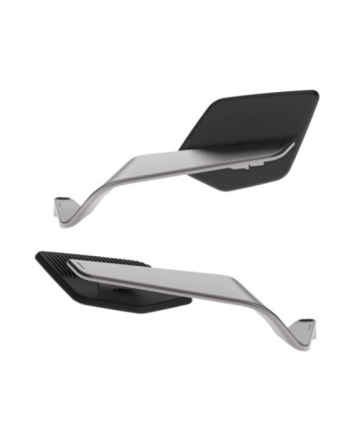 Rizoma Specchietto retrovisore Stealth Max Grigio