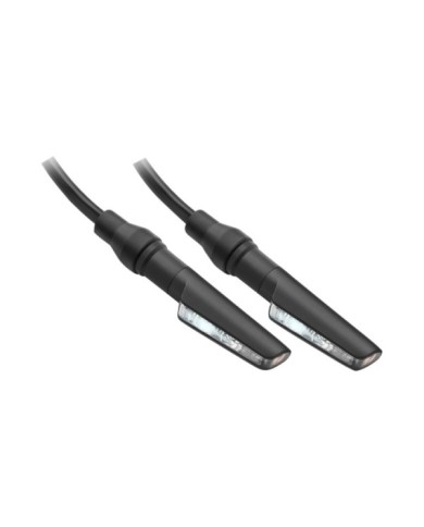 Rizoma Miniclignotant Corsa L Set à 2 pièces, noir