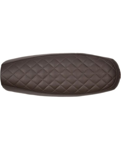 ZARD Selle Lite Slim avec losanges marron