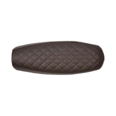 ZARD Selle Lite Slim avec losanges marron