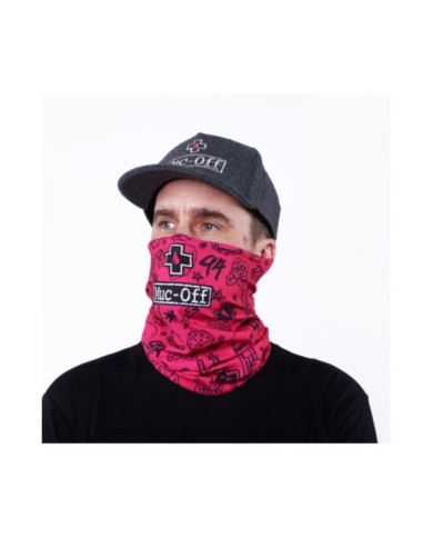 Muc-Off Muc-Off Lightweight Neck Gaiter pink
