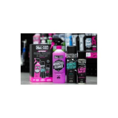 Muc-Off Motorcycle Clean, Protect & Lube Kit Deutsch