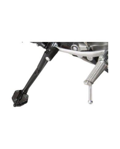 SW-MOTECH Seitenständerfuss schwarz-silber
