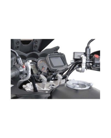 SW-MOTECH GPS-Halterung Lenker 32mm silber