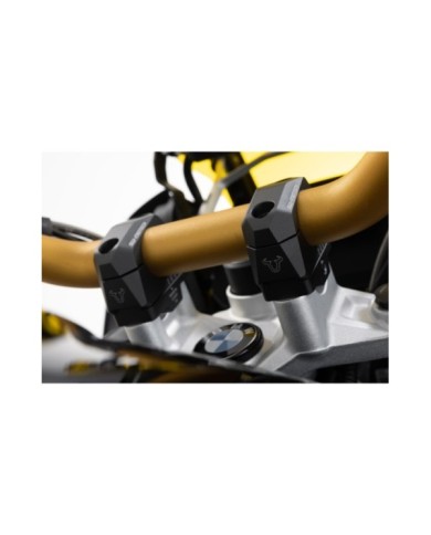 SW-MOTECH Déport de guidon vario 32 mm, noir