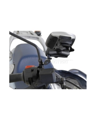 SW-MOTECH Supporto GPS con vite per specchietto retrovisore