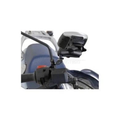 SW-MOTECH Supporto GPS con vite per specchietto retrovisore
