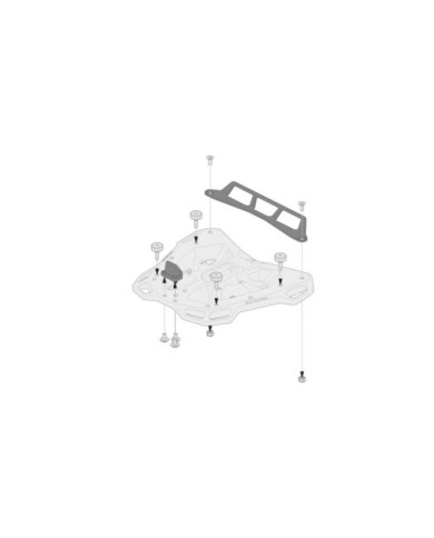 SW-MOTECH Adapterkit Adv. Rack GIVI Kappa Monolock