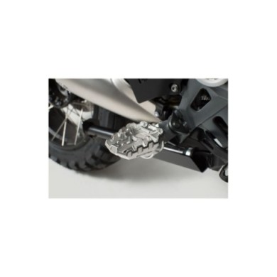 SW-MOTECH Kit Repose-pieds EVO argent