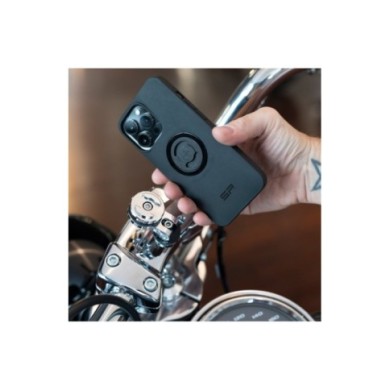SP-Connect Support pour guidon de moto, montage Pro chrome