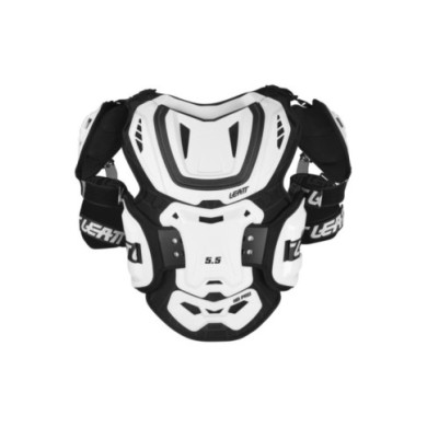 Leatt Plastron 5.5 Pro HD blanc