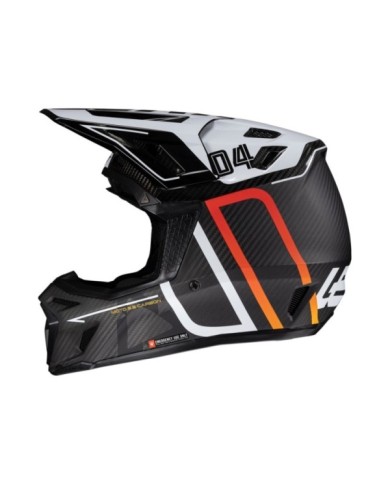 Leatt Helmet Kit Moto 9.5 V25 carbon white carbon-weiss