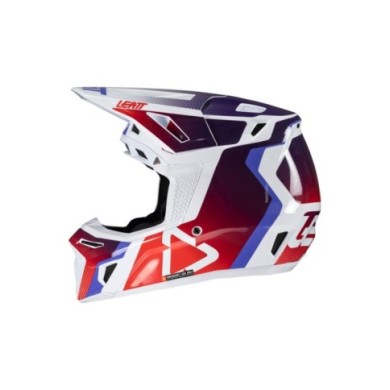 Leatt Kit casco moto 8.5 V25 rosso-bianco-blu