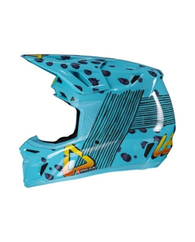 Leatt Helmet Kit Moto 8.5 V25 bleu-violet-jaune