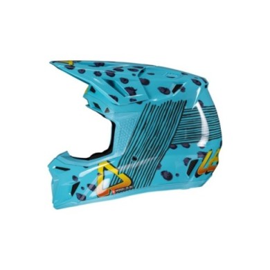 Leatt Helmet Kit Moto 8.5 V25 bleu-violet-jaune
