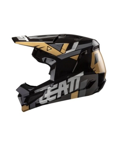 Leatt Helmet Moto 2.5 V25 noir-marron-blanc