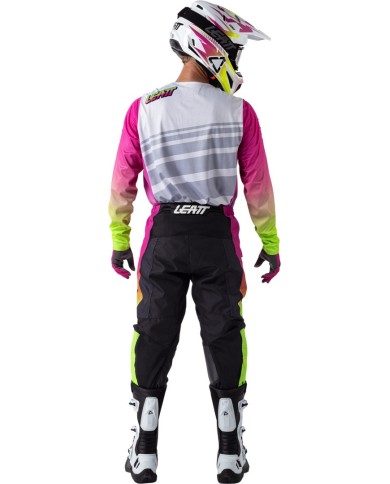 Leatt Kit Ride 3.5 V26 retrò rosa bianco-rosa-turchese