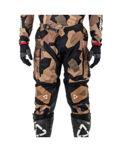 Leatt Pant Moto 4.5 Enduro Stone braun-schwarz-weiss