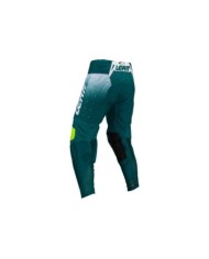 Leatt Pantaloni da moto 4.5 Acid Fuel bianco-verde-lime