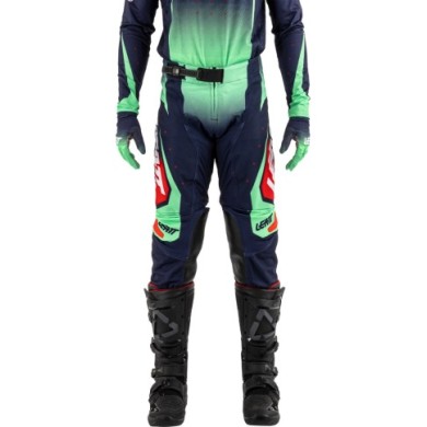Leatt Pant Moto 4.5 Lite V25 vert-gris-rouge