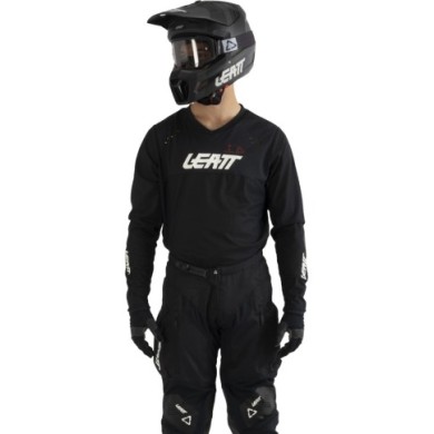 Leatt Jersey Moto 4.5 Enduro Black schwarz