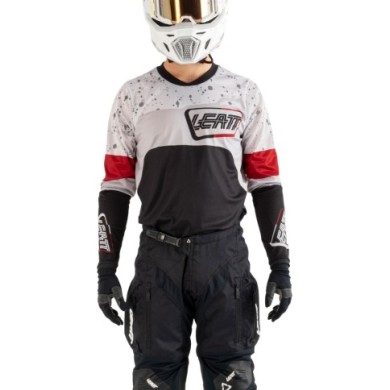 Leatt Jersey Moto 4.5 Enduro ice black-white-grey