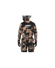 Leatt Jersey Moto 4.5 Enduro Stone brown-black-white