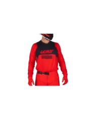 Leatt Jersey Moto 4.5 Lite V26 rouge-noir