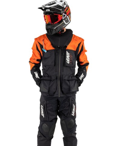 Leatt Jacket Moto 5.5 Enduro Orange black-orange