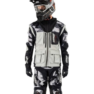 Leatt Jacket Moto 5.5 Enduro Forge grey-black-red
