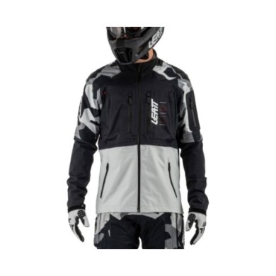 Leatt Giacca Moto 4.5 HydraDri Forge grigio-nero-mimetico