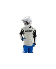 Leatt Giacca Moto 4.5 Lite grigio-nero-rosso