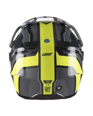 Leatt Adventure Kit casco ADV 7.5 V26 Hi-Viz grigio-giallo