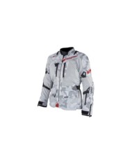 Leatt Adventure Giacca ADV FlowTour 7.5 V24 grigio acciaio-bianco-rosso