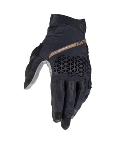 Leatt Adventure Guanto ADV X-Flow 7.5 Short V24 stealth-grigio scuro-grigio chiaro