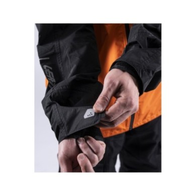 Leatt Adventure Giacca RainCover ADV V26 arancione-nero